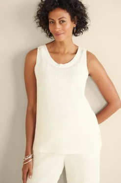 Online Soft Surroundings Oceo Gauze Tank