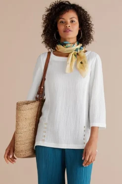 Clearance Soft Surroundings Oceo Gauze Tunic