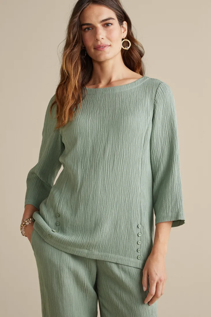Clearance Soft Surroundings Oceo Gauze Tunic