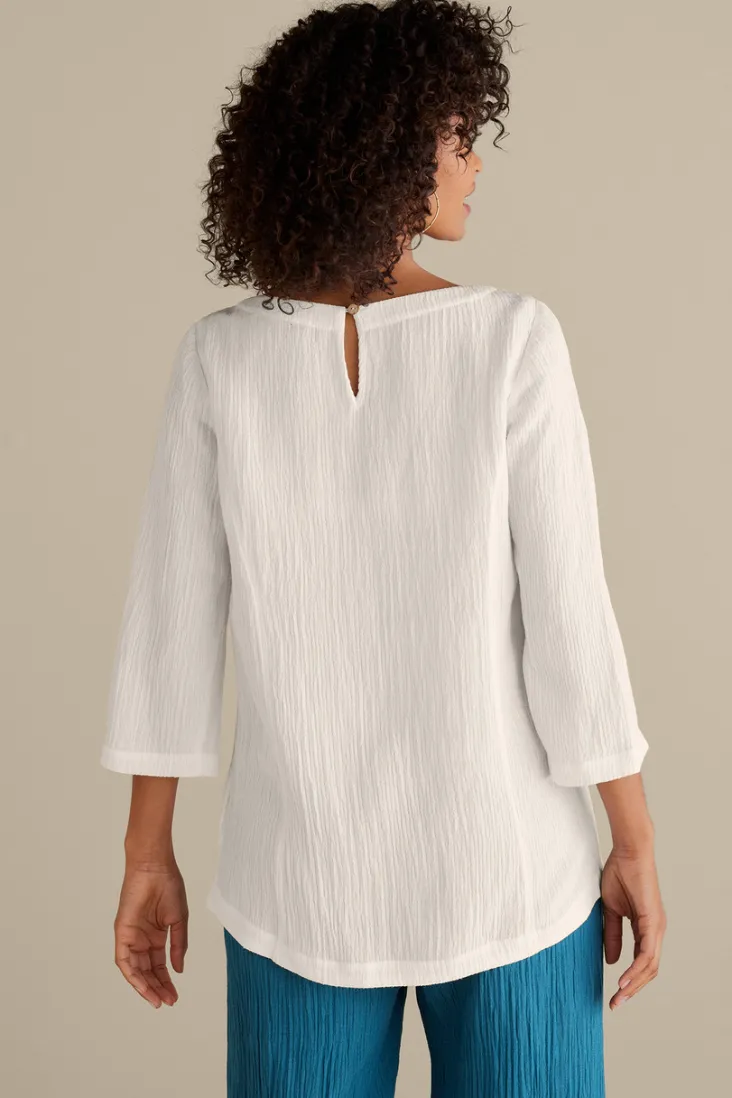 Clearance Soft Surroundings Oceo Gauze Tunic