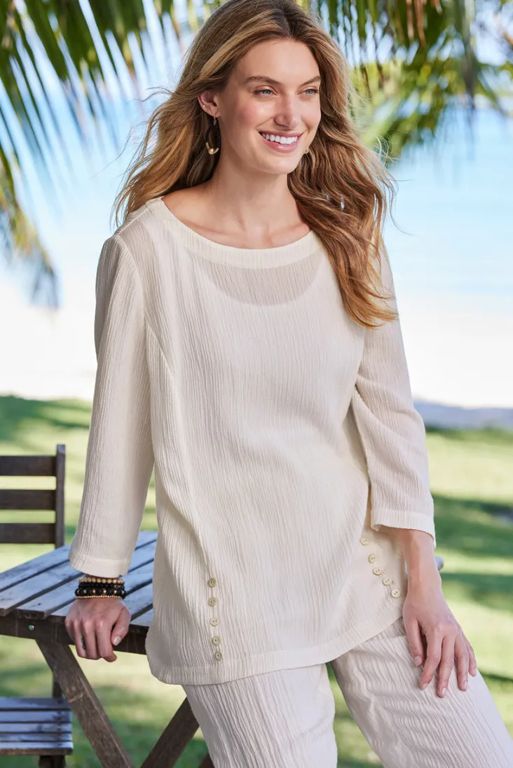 Clearance Soft Surroundings Oceo Gauze Tunic