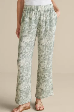 Best Soft Surroundings Oceo Gauze Wide-Leg Pants