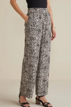 Best Soft Surroundings Oceo Gauze Wide-Leg Pants