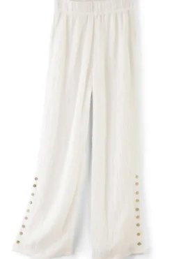 Best Soft Surroundings Oceo Gauze Wide-Leg Pants