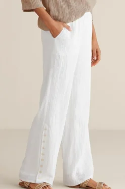 Best Soft Surroundings Oceo Gauze Wide-Leg Pants