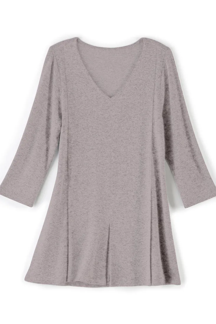 Online Soft Surroundings Ophelia Tunic HeatherGrey
