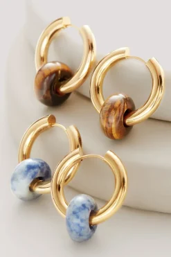 Hot Soft Surroundings Orion Hoop Earrings
