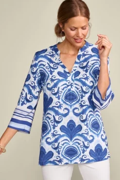 New Soft Surroundings Pari Tunic PerissaScarf