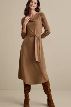 Sale Soft Surroundings Paula Dress CocoaBrown