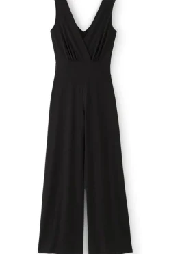 New Soft Surroundings Penelope Jumpsuit Black