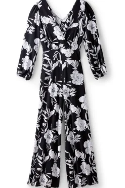 Hot Soft Surroundings Penelope Long Sleeve Jumpsuit