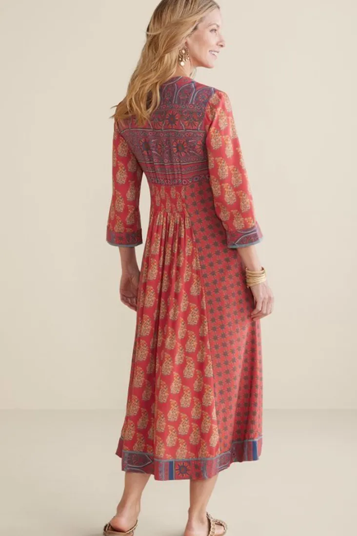 Soft Surroundings Phoenix Dress Red