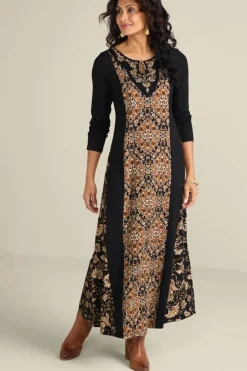 Clearance Soft Surroundings Priska Maxi Dress AutumnTile