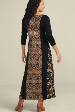 Clearance Soft Surroundings Priska Maxi Dress AutumnTile