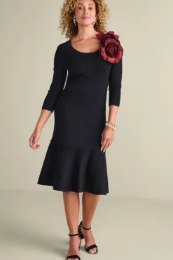Sale Soft Surroundings Raffinato Dress Black