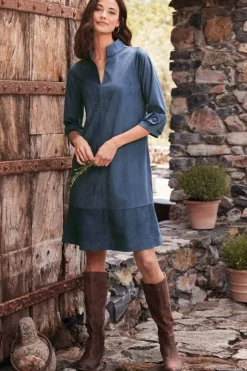 Clearance Soft Surroundings Rani Faux Suede Dress