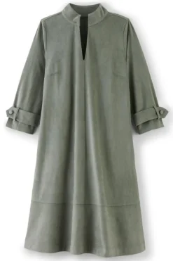 Clearance Soft Surroundings Rani Faux Suede Dress