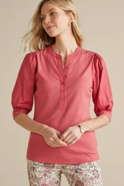 Sale Soft Surroundings Raylee Knit Pullover Rose