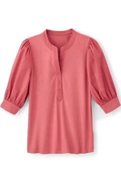 Sale Soft Surroundings Raylee Knit Pullover Rose