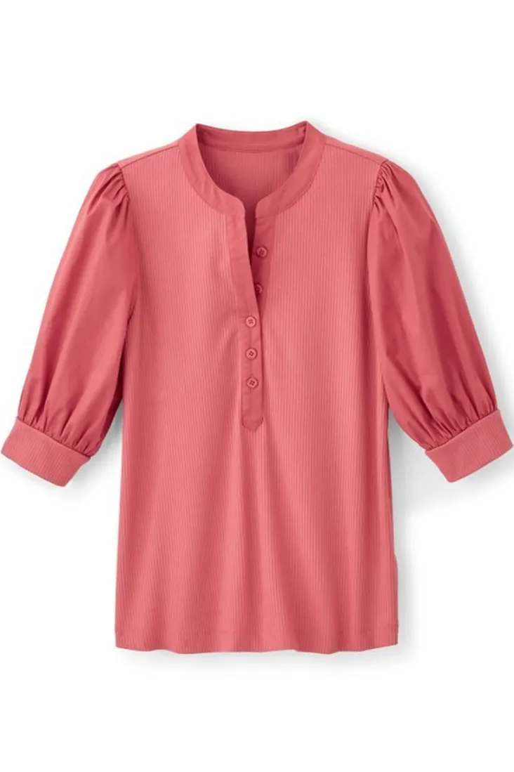 Sale Soft Surroundings Raylee Knit Pullover Rose