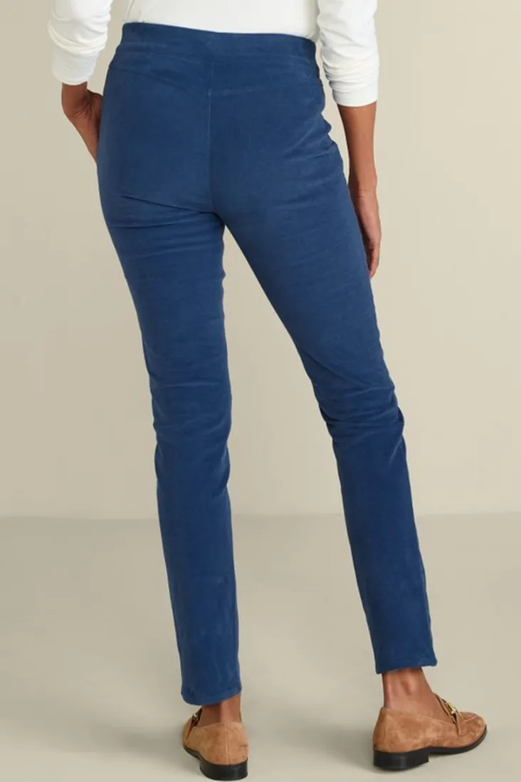 Outlet Soft Surroundings Rockland Corduroy Slim Leg Pull On Pants