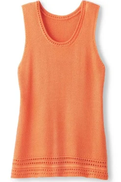 Soft Surroundings Rory Sweater Tank BirdOfParadise