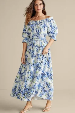 Outlet Soft Surroundings Rosana Maxi Dress Wisteria