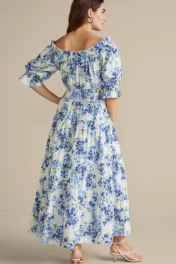 Outlet Soft Surroundings Rosana Maxi Dress Wisteria