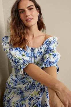 Outlet Soft Surroundings Rosana Maxi Dress Wisteria