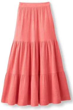 Hot Soft Surroundings Ruari Gauze Maxi Skirt