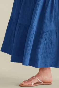 Hot Soft Surroundings Ruari Gauze Maxi Skirt