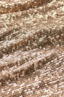 Best Soft Surroundings Sancerre Sequin Dress GoldSequin