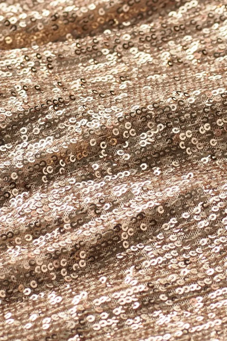 Best Soft Surroundings Sancerre Sequin Dress GoldSequin