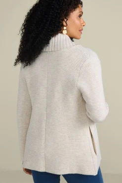 Sale Soft Surroundings Sandria Cardigan OatmealHeather