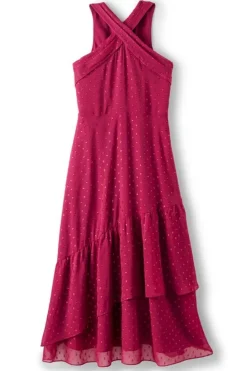 Discount Soft Surroundings Sanna Sparkling Maxi Dress Sangria
