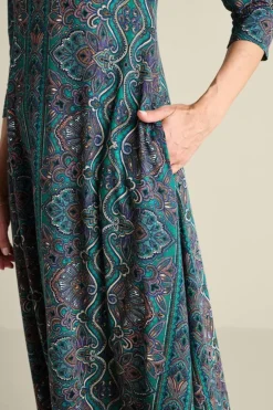 Hot Soft Surroundings Santiago 3/4 Sleeve Dress