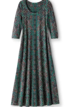 Hot Soft Surroundings Santiago 3/4 Sleeve Dress