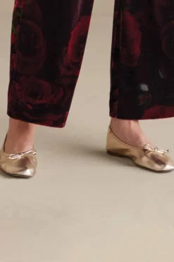 Discount Soft Surroundings Schutz Arissa Bow Ballet Flat
