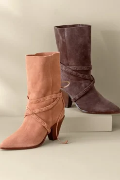 New Soft Surroundings Schutz Portia Belted Bootie
