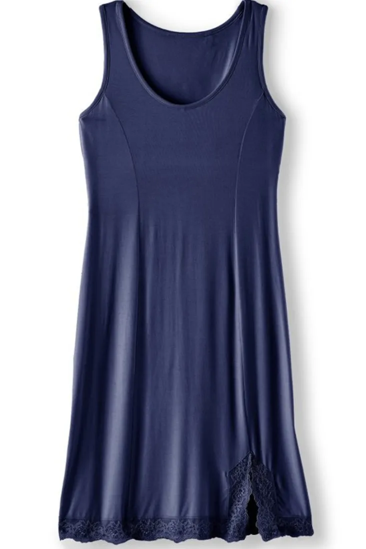 Hot Soft Surroundings Serenity Bamboo Shelf Bra Sleep Dress