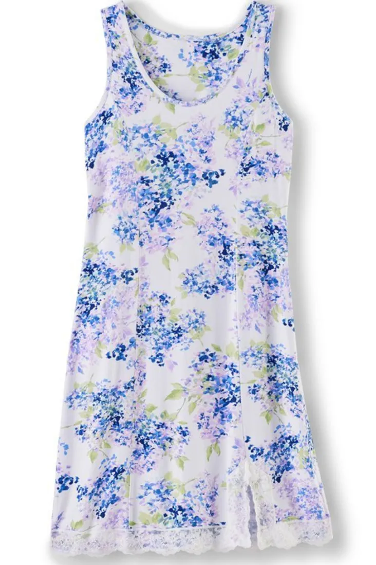 Hot Soft Surroundings Serenity Bamboo Shelf Bra Sleep Dress