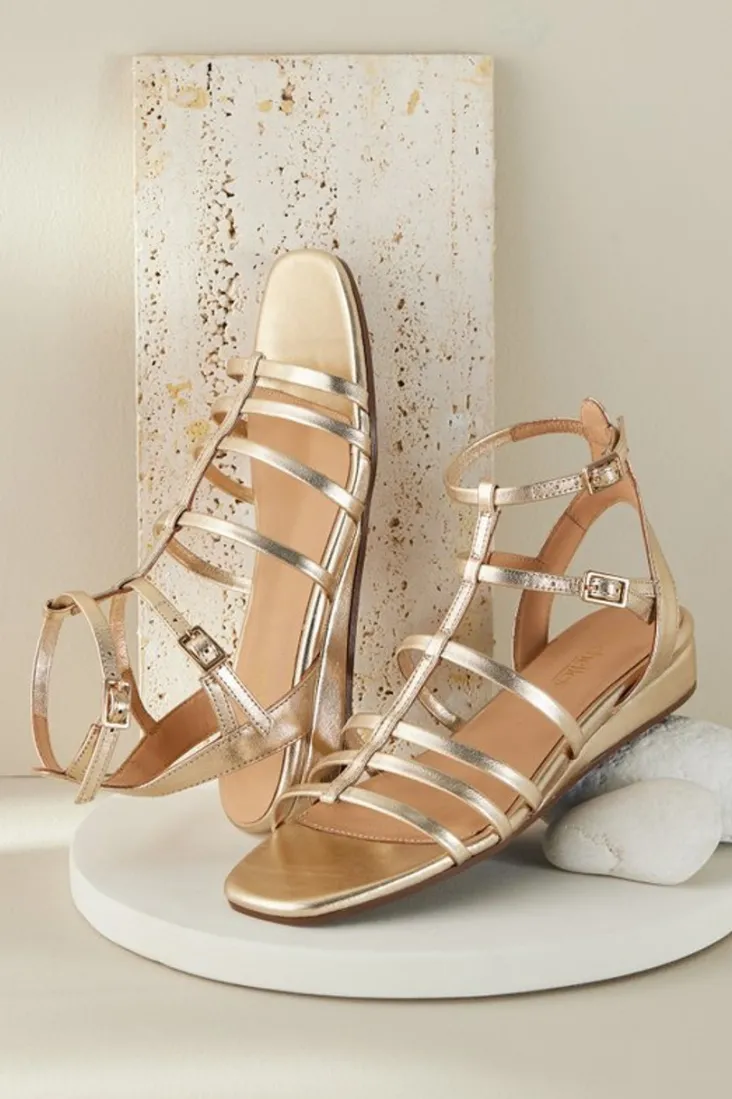 Sale Soft Surroundings Seychelles Luxurious Strappy Sandal