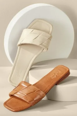 Discount Soft Surroundings Seychelles Portland Braided Slide