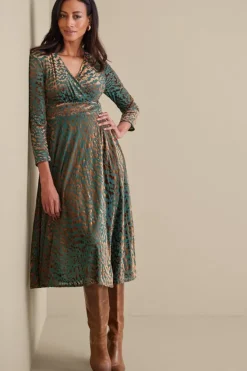 Sale Soft Surroundings Shae Dress MultiAnimal