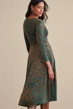 Sale Soft Surroundings Shae Dress MultiAnimal
