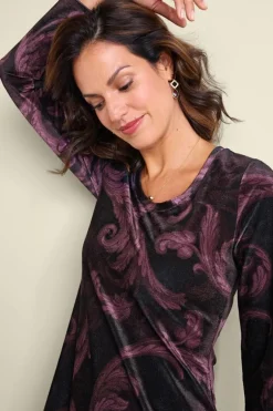 Soft Surroundings Short Santiago Velvet Dress