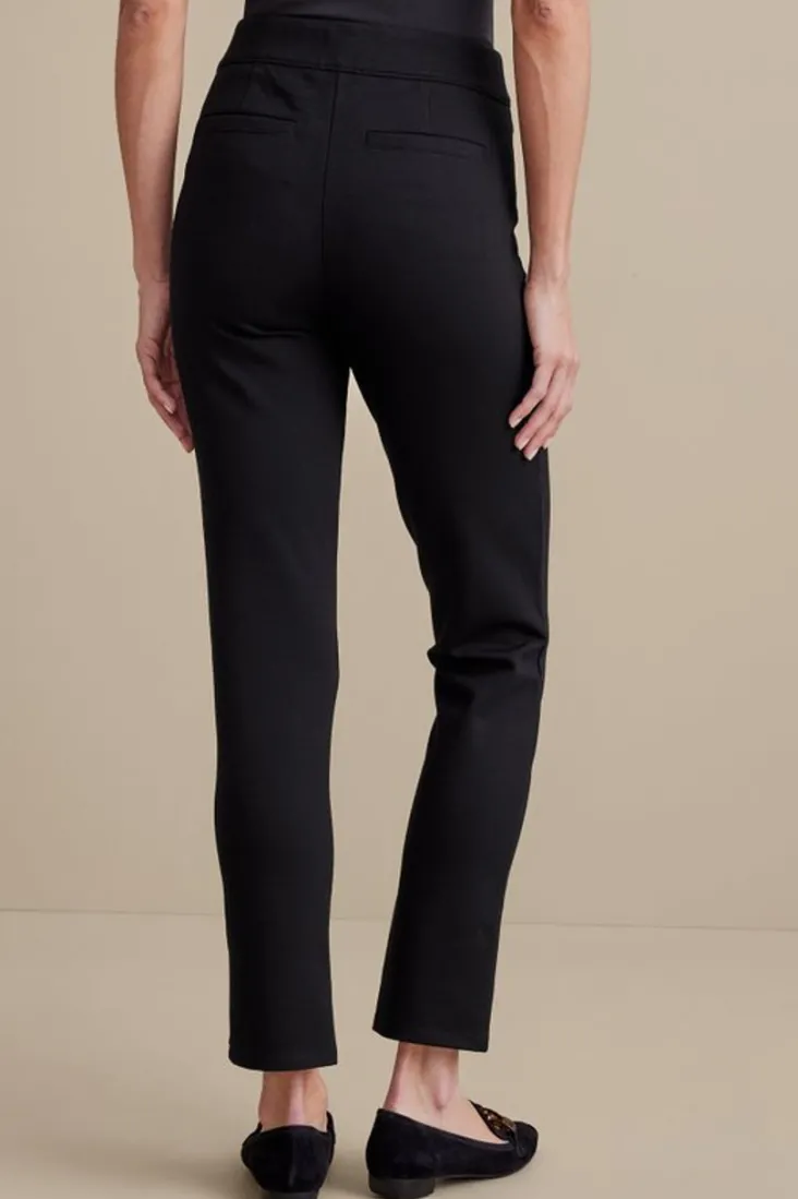 Clearance Soft Surroundings Soft Essential Ponte Slim Ankle Pants