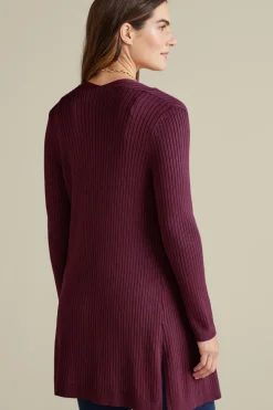 Best Soft Surroundings Soft Essential Ribbed Long Cardi