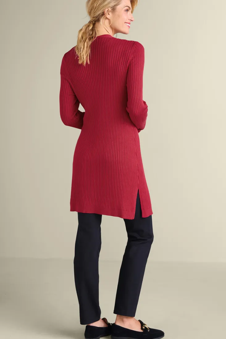 Best Soft Surroundings Soft Essential Ribbed Long Cardi
