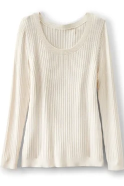 Best Soft Surroundings Soft Essential Ribbed Pullover Sweater